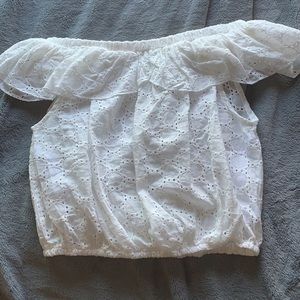 Off the Shoulder Crop Top